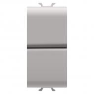 Механизм выключателя кнопочный одноклавишный Gewiss Chorusmart без подсветки бежевый GW13141