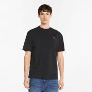Футболка Puma SWXP AOP TEE 53362551 р.L чорний