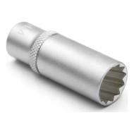 Головка торцевая WURTH 1/4" 12-гранная удлиненная SW7 RED STRIPE 5763014607