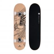 Пенниборд Tempish 106000046 FREESPIRIT(106000046) бежевый с рисунком