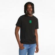 Футболка Puma MINECRAFT GRAPHIC TEE 53437401 р.L черный