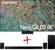 Телевизор Samsung QE85QN800DUXUA + подарок Саундбар Samsung HW-Q990D/UA