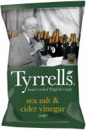 Чипси Tyrrell's з морською сіллю та сидровим оцтом 150 г