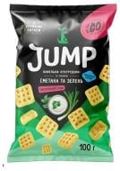 Снеки Jump вафлі кукурудзяні зі смаком «Сметана з зеленню»