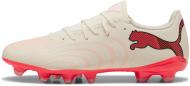 Бутсы Puma FUTURE 9 PLAY FG/AG 10917001 р.40,5 бежевый
