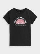 Футболка 4F TSHIRT FNK F0822 4FJAW23TTSHF0822-20S р.140 черный