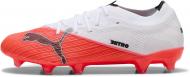 Бутсы Puma ULTRA NITRO 7 MATCH FG/AG 10911501 р.40,5 белый