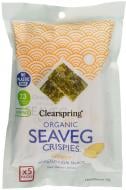 Снеки Clearspring Водоросли морские хрустящие органические Имбирь 5х4 г
