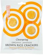 Крекер Clearspring з коричневого рису з кунжутом органічні 40 г