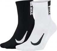 Шкарпетки Nike U NK MLTPLIER ANKLE 2PR SX7556-906 різнокольоровий р.S