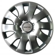 Колпак для колес SKS Dacia 425 104682 R16" 4 шт. серебряный