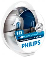 Автолампа накаливания Philips DiamondVision H3 55 Вт 2 шт.(69745528)