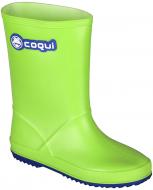 Чоботи Coqui 8506 Lime/Blue 102468 р.31 зелений