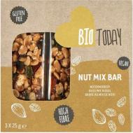 Батончик Bio Today ореховый с медом органические 3х25 г