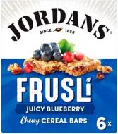 Батончик Jordans злаковый с черникой 6х30 г