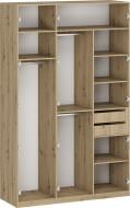 УЦІНКА! Корпус шафи Грейд ш-к ФЛЕКС тип №7 1500х2380х540 мм дуб артізан (УЦ №2578) УЦІНКА! Корпус шафи Грейд ш-к ФЛЕКС тип №7 1500х2380х540 мм дуб артізан (УЦ №2578)