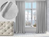 Штора Лен-Блекаут 250х260 см светло-серый Di&Di