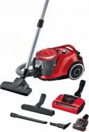 Пылесос Bosch BGS41PET1 red