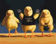 Картина по номерам Кардио цыплята ©Lucia Heffernan 40x50 см Brushme Картина по номерам Кардио цыплята ©Lucia Heffernan 40x50 см Brushme