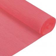 Бумага для дизайна гофрированная коралловая 230% B2 рулон 50х200 см Santi