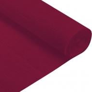Бумага для дизайна гофрированная бордовая 230% B2 рулон 50х200 см Santi