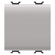 Механизм выключателя кнопочный одноклавишный Gewiss Chorusmart без подсветки бежевый GW13031