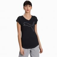 Футболка Puma Heather Cat Tee 51714720 р.S чорний