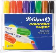 Фломастери Colorella Super 8 кольорів потовщені Pelikan