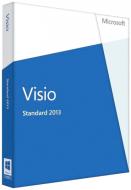 Програмне забеспечення Microsoft Visio Std 2013 32-bit/x64 Russian CEE DVD (D86-04921)