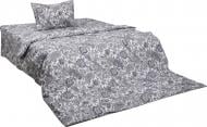 Комплект постельного белья Восточная роскошь 1,5 серо-бежевый UP! (Underprice)