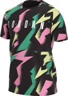 Футболка Nike M J JUMPMAN AIR AOP SS CREW DB1553-011 р.L разноцветный