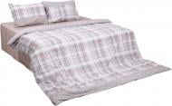 Комплект постільної білизни Клітинка 2,0 бежевий UP! (Underprice) Комплект постільної білизни Клітинка 2,0 бежевий UP! (Underprice)