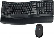 Комплект клавіатура + миша Microsoft Sculpt Comfort Desktop black (L3V-00017)