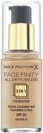 Тональная основа Max Factor FACEFINITY № 75 легкий загар 30 мл