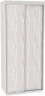 Шкаф-купе виват В 116 ДОМ ДСП 110x60x240 мм аляска двери / ДСП