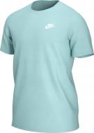 Футболка Nike M NSW CLUB TEE AR4997-382 р.S мятный