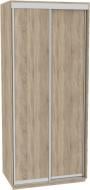 Шкаф-купе виват В 116 ДОМ ДСП 110x60x240 мм дуб сонома двери / ДСП