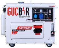 Генератор Gucbyr 5 кВт / 5,5 кВт 220 В GJD7000S дизель