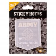 Бумага для заметок с липким слоем Military 40 лист. 170400 YES