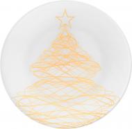 Тарелка Viva NY Tree Gold 25 см (S3010-2)