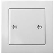 Заглушка Liregus Epsilon белый D-001-01 E/B