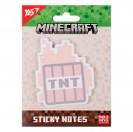 Бумага для заметок с липким слоем Minecraft TNT 40 лист. 170397 YES