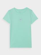 Футболка 4F TSHIRT F1111 4FJWSS24TTSHF1111-47S р.128 бирюзовый Футболка 4F TSHIRT F1111 4FJWSS24TTSHF1111-47S р.128 бирюзовый