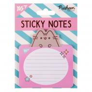 Бумага для заметок с липким слоем Pusheen 40 лист. 170399 YES