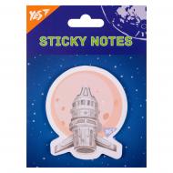 Бумага для заметок с липким слоем Space Moon 40 лист. 170403 YES