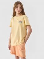 Футболка 4F TSHIRT M1136 4FJWSS24TTSHM1136-73S р.152 блакитний