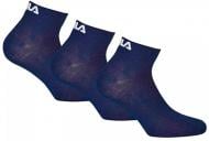 Носки Fila QUARTER SOCKS F9300-321 р.35-38 синий 3 шт.