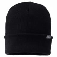 Шапка Jack Wolfskin Rib Hat 1903891-6000 р.one size черный