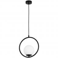 ВІТРИНА! Підвіс Hopfen 1x40 Вт E14 чорний Balle 1C - BK