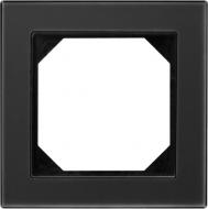 Рамка Liregus Epsilon универсальная черное стекло K14-245-01 E/BG